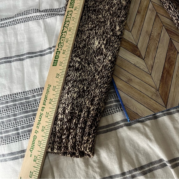 POLO BY RALPH LAUREN Vintage Toggle Button Knit Hoode Brown Chunky Sweater - Picture 10 of 11